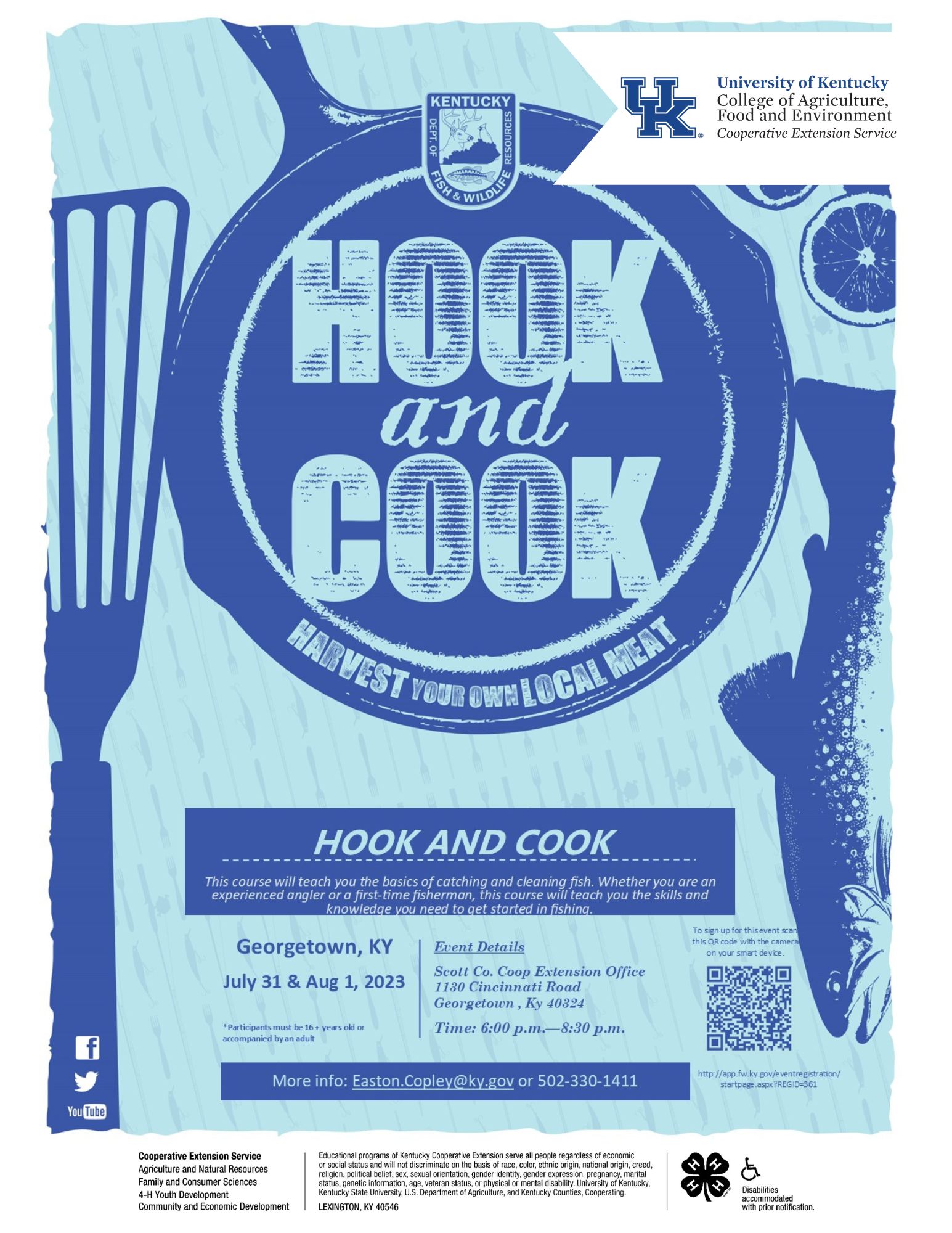 Hook and Cook 2023 Flyer