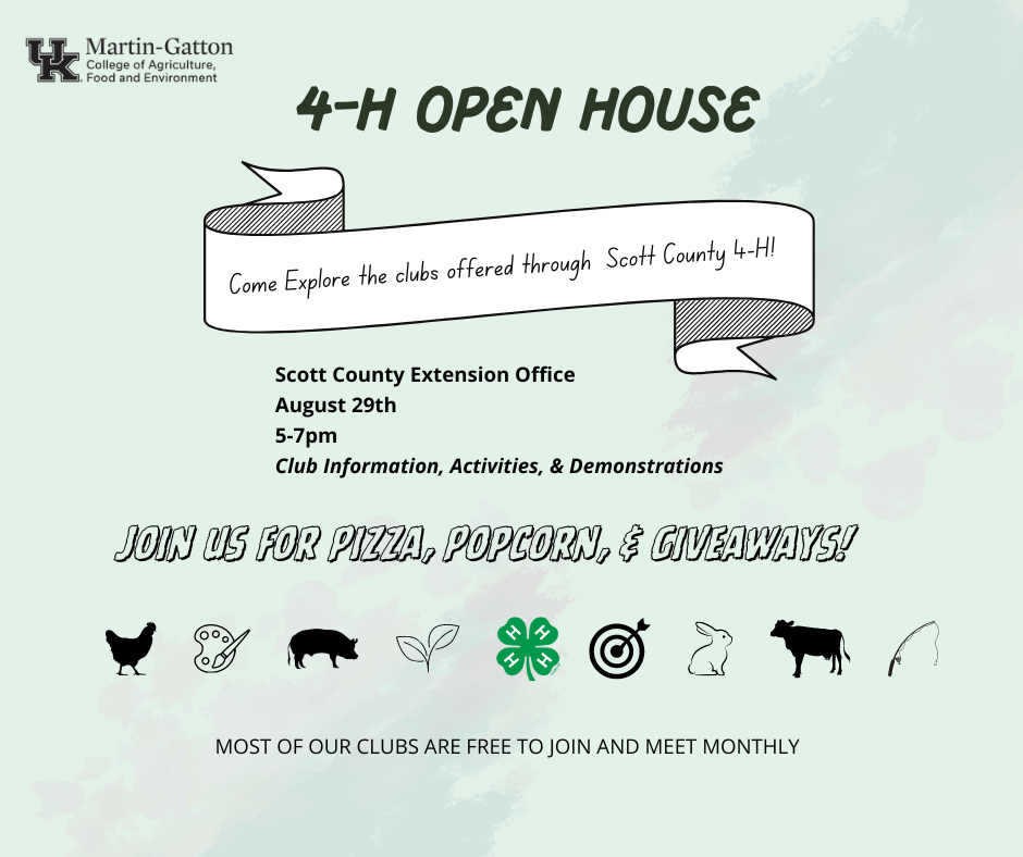 4-H Open House